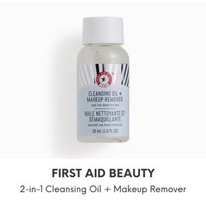 First aid beauty 2 in 1 cleansing oil and makeup remover